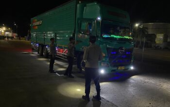 Polsek Kawasan Lembar Jamin Keamanan Bongkaran Kapal dari Bali