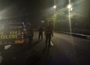 Patroli Blue Light Sat Samapta Cegah 3C di Jalur Bypass BIL I, Lombok Barat