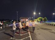 Polsek Gerung Intensifkan Patroli Malam di Jalur Bypass BIL Lombok Barat