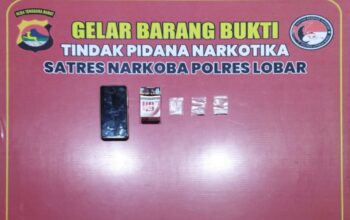Satresnarkoba Tangkap Pria Asal Melase saat Edarkan Sabu di Meninting