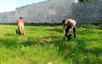 Polri di Lombok Barat Gencarkan Pemanfaatan Lahan Tidur untuk Ketahanan Pangan