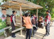 Jaga Kamtibmas, Samapta Polres Lobar Sosialisasikan KEMOS 110 di Kecamatan Gerung