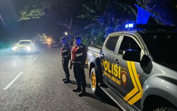 Polres Lombok Barat Intensifkan Patroli Malam di Bypass BIL I Kuripan