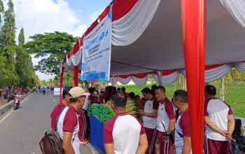 Ribuan Warga Padati Car Free Day di Lombok Barat, Bupati dan Kapolres Turun Langsung