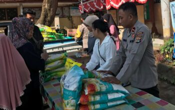 Bulog NTB dan Polres Lombok Barat Pastikan Ketersediaan Pangan Murah di Kediri