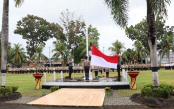Polres Lombok Barat Peringati Haornas, Dorong Budaya Olahraga Sejak Dini