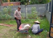 Polsek Labuapi Perkuat Program Ketahanan Pangan di Desa Merembu, Lombok Barat