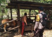 Sinergi Polsek Batulayar dan Warga Batulayar Barat Dukung Program Ketahanan Pangan
