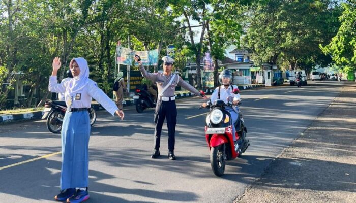 PKS SMAN 1 Gerung, Langkah Nyata Polres Lombok Barat Cegah Kecelakaan Pelajar