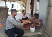 Bhabinkamtibmas Buwun Mas Hadirkan Bantuan Bergizi untuk Warga Sekotong