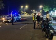 Satlantas Lombok Barat Antisipasi Kejahatan Malam di By Pass BIL 2