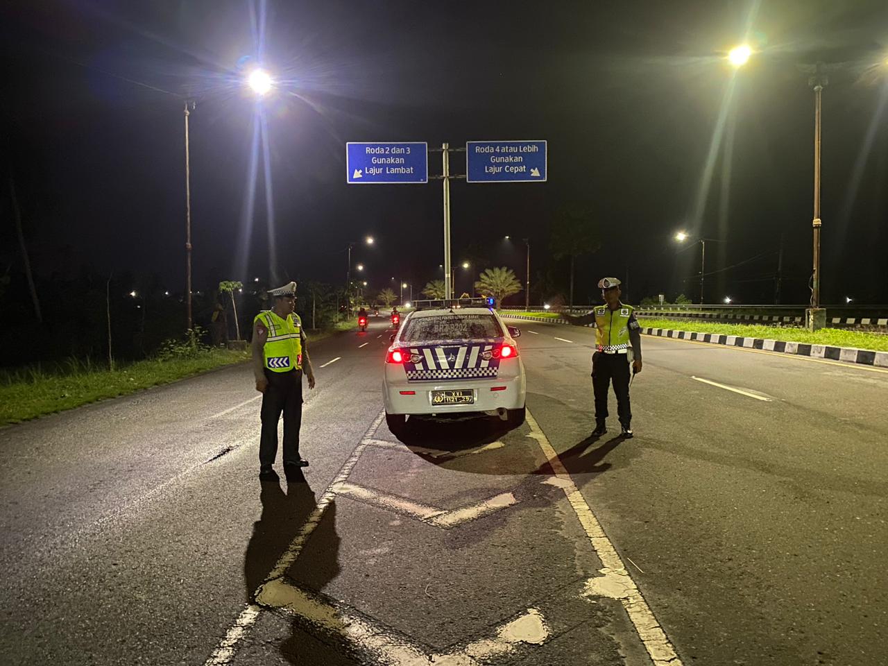 Patroli Polisi di Lombok Barat Tekan Kejahatan Jalanan