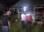 Cegah Pencurian Hewan Ternak, Polsek Sekotong Patroli Intensif di Jam Rawan