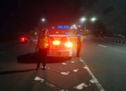 Cegah Balap Liar, Polisi Sisir Bypass BIL Lombok Barat pada Malam Hari