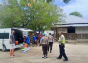 Cegah 3C dan Cuaca Ekstrem, Polisi Patroli Pesisir Tanjung Kelor