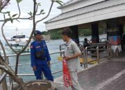 Jaga Keindahan Senggigi, Polairud Lombok Barat Edukasi Keselamatan dan Kebersihan