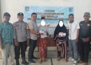 Amankan BLT DD Pelangan, Polisi Sekotong Ajak Warga Jaga Kamtibmas