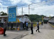 Antisipasi Lonjakan Nataru, Polsek Kawasan Pelabuhan Lembar Intensifkan Patroli Laut dan Darat