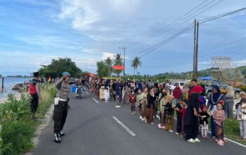 Lalu Lintas Sekotong Kondusif Saat Prosesi Adat Nyongkolan