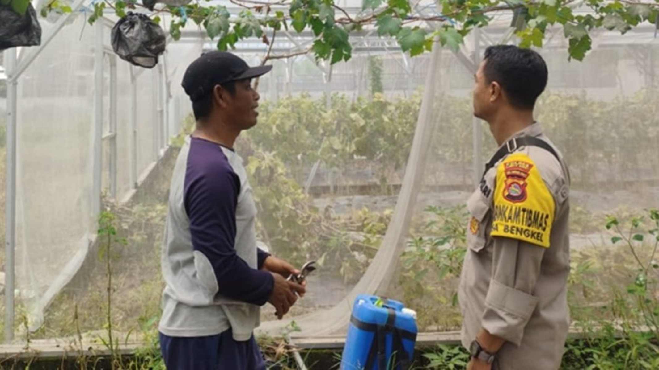 Polsek Labuapi Dorong Ketahanan Pangan di Desa Bengkel