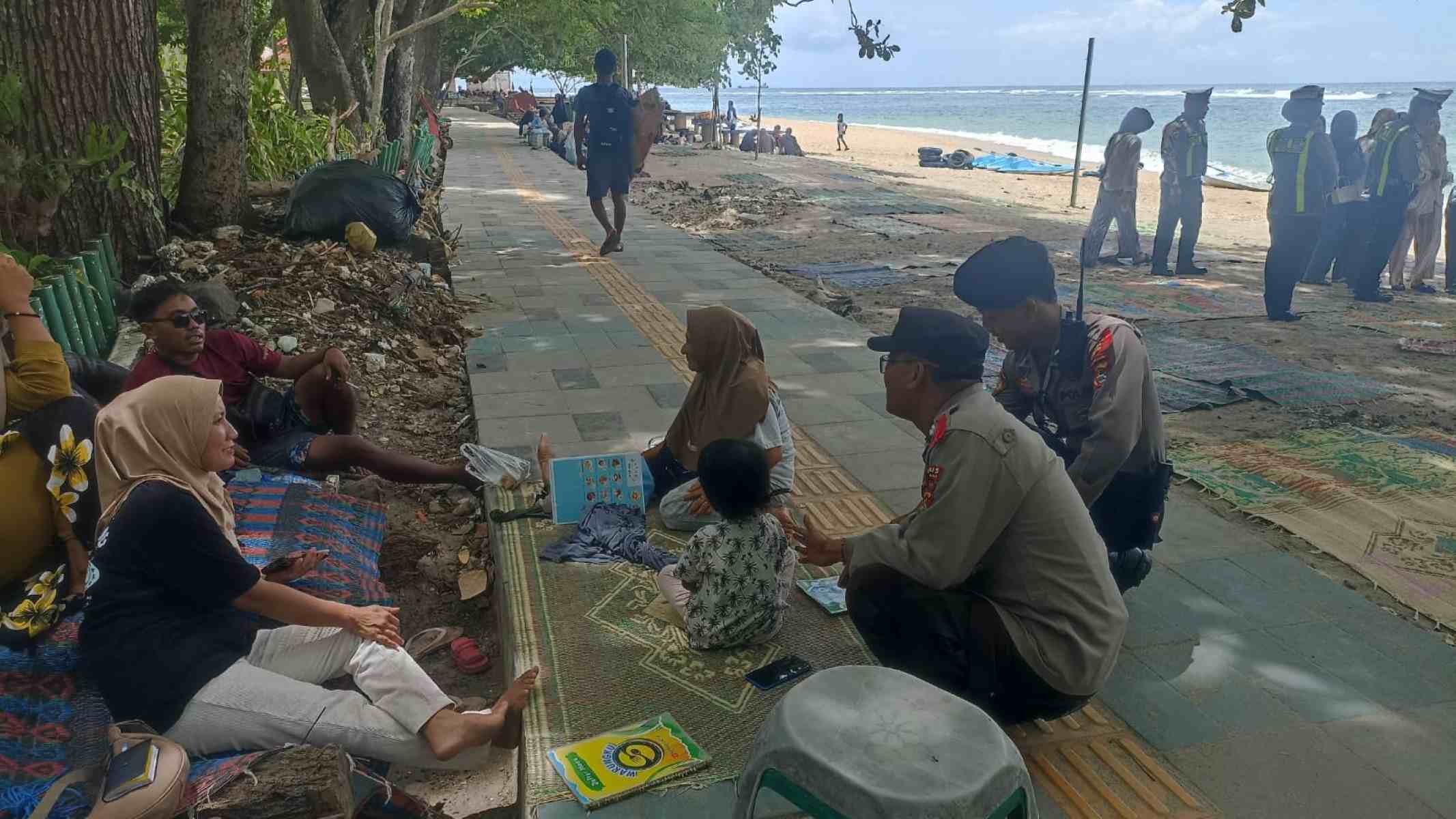 Polres Lobar Perketat Keamanan Pantai Senggigi