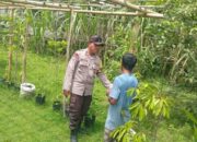 Dukung Ketahanan Pangan, Polsek Batulayar Motivasi Petani Lokal