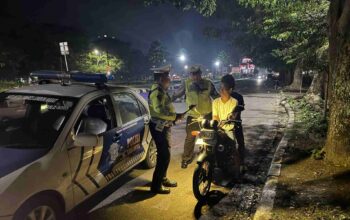 Patroli KRYD Polres Lombok Barat Sasar Balap Liar di Jalur Bypass