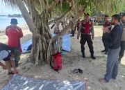 Libur Akhir Pekan, Polisi Patroli di Pesisir Sekotong Lombok Barat