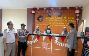 Polsek Kawasan Pelabuhan Lembar Gelar Patroli KRYD Cegah Kriminalitas Objek Vital