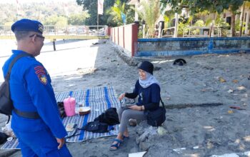 Satpolairud Polres Lombok Barat Laporkan Situasi Kamtibmas Senggigi Kondusif