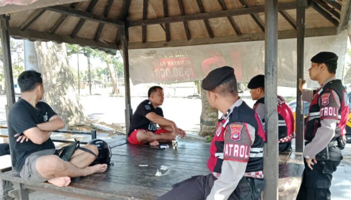 Patroli Dialogis Polres Lombok Barat Sosialisasi Inovasi KEMOS 110