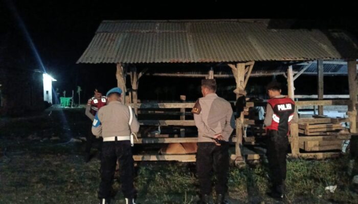 Polsek Sekotong Tingkatkan Patroli Malam Cegah Pencurian Ternak Warga