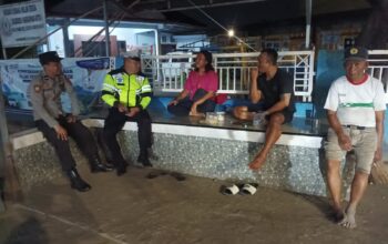 Polsek Kediri Gelar Patroli Dialogis Jaga Keamanan Desa Rumak