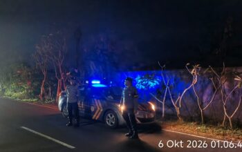 Polsek Kediri Intensifkan Patroli Blue Light Cegah Kejahatan Jalanan Lombok Barat