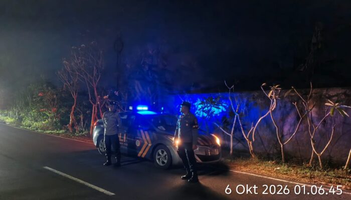 Polsek Kediri Intensifkan Patroli Blue Light Cegah Kejahatan Jalanan Lombok Barat