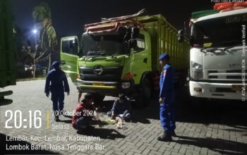 Satpolairud Polres Lombok Barat Laporkan Situasi Pelabuhan Lembar Aman Terkendali