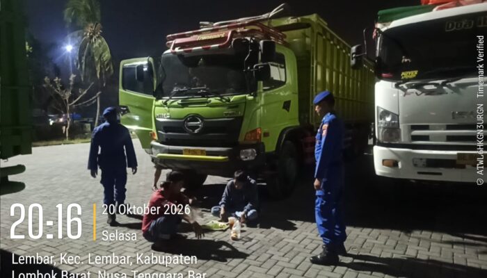 Satpolairud Polres Lombok Barat Laporkan Situasi Pelabuhan Lembar Aman Terkendali