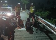 Satlantas Polres Lombok Barat Gelar Patroli Malam Cegah Kriminalitas Jalanan
