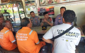 Kapolsek Kawasan Pelabuhan Lembar Gelar Sarapan Bareng Serap Aspirasi Masyarakat