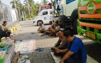 Polres Lombok Barat Gelar Sosialisasi Tertib Lalu Lintas Pengemudi Truk