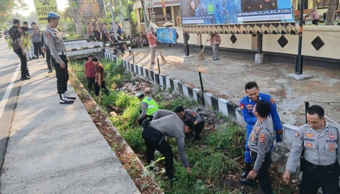Polres Lombok Barat Gelar Apel Personel dan Program Green Policing