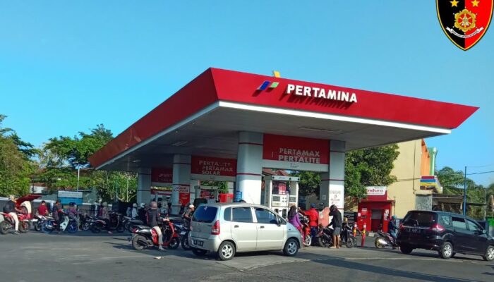 Polsek Batulayar Lakukan Pemantauan Ketersediaan Stok BBM